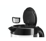 Bosch TWK70B03, Glass kettle, 2000-2400 W, 1.7 l capacity, automatic switch off, glass/black