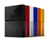 Western Digital My Passport Portable External 4TB USB 3.0, Black