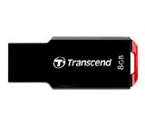 Transcend 8GB, USB2.0, Pen Drive, Capless, Slim, Black