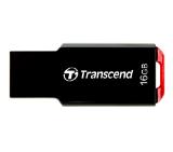 Transcend 16GB, USB2.0, Pen Drive, Capless, Slim, Black