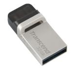 Transcend 32GB, JF880, OTG, USB3.0, Silver