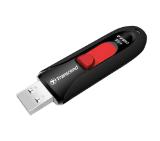Transcend 4GB, USB2.0, Pen Drive, Capless, Black