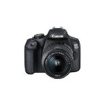 Canon EOS 2000D, black + EF-s 18-55mm f/3.5-5.6 IS II + Canon BAG Holster HL100, Black