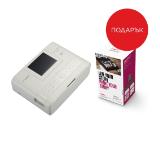Canon SELPHY CP1300, white + Canon Ink/Paper kit PCC-CP400 + KC-36IP + KC-18IL
