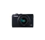 Canon EOS M100, black + EF-M 15-45mm f/3.5-6.3 IS STM + Canon battery pack LP-E12 for EOS-M
