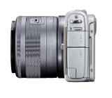Canon EOS M100, grey + EF-M 15-45mm f/3.5-6.3 IS STM + Canon battery pack LP-E12 for EOS-M