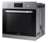 Samsung NV70K3370BS/OL, Built-in oven with Dual Fan, 70l, Pyrolysis, Class A, Blue LED display, Stainless steel