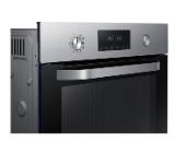 Samsung NV70K3370BS/OL, Built-in oven with Dual Fan, 70l, Pyrolysis, Class A, Blue LED display, Stainless steel