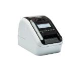 Brother QL-820NW Label printer + Brother TZe-S251 Tape Black on White, Strong Adhesive, 24mm, 8 m - Eco