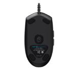 Logitech G Pro Mouse, Lightsync RGB, HERO 25K DPI Sensor, 400 IPS, 6 Programmable Buttons, On-Board Memory 5 Profiles, 85g, Black