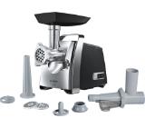 Bosch MFW67450, Meat mincer ProPower, 700W - 2000W, Discs: 3 / 4,8 / 8 mm; Sausage attachment; Attachment for kibbutz / meatballs; Fruit pressing attachment; Out: 3.5kg/min, Black