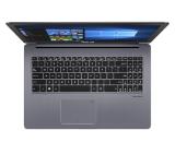 Asus VivoBook PRO15 N580GD-E4135, Intel Core i5-8300H ( 2.3 GHz,8MB), 15.6" FHD (1920x1080) AG, 8192MB DDR4, HDD SATA3 256G M.2 SSD, NVIDIA GeForce GTX1050 GDDR5 4GB, FPR, Illum. Kbd, Linux, Grey Metal