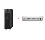 APC Easy-UPS SRV 10000VA 230V + APC Essential SurgeArrest 5 outlets with 5V, 2.4A 2 port USB charger 230V Germany