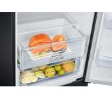 Samsung RB37J501MB1/EF, Refrigerator, Fridge Freezer, 387l, No Frost, All Around cooling, DIT, Door alarm, Wine rack, A+++, H 201 cm, Black