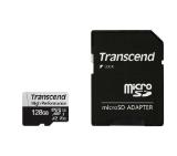 Transcend 128GB microSD with adapter UHS-I U3 A2