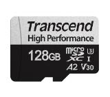 Transcend 128GB microSD with adapter UHS-I U3 A2