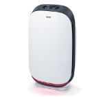 Beurer LR 500 air purifier; App-controlled air purifier (WiFi);Bluetooth; PM(particle measurement) 2.5 Sensor; three-layered filter system; 4 levels + Turbo; Timer; 65 watts; max. 35-100m2;