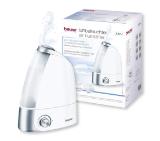 Beurer LB 44 air humidifier with ultrasound humidification technology; 220 ml/hour; Tank size 2,8 l; 20 watts; max. 25m2; LED display; 15 aroma pads