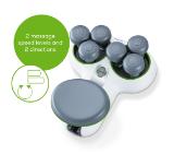 Beurer FM 200 Achilles massager; 6 massage heads; 2 speed levels; 2 massage direction; LED display; Automatic switch off