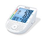 Beurer BM 49 speaking upper arm blood monitor; Bluetooth; voice output; XL display; two user memories;risk indicator; Arrhythmia detection; medical device; circumferences 22- 36 cm; storage bag