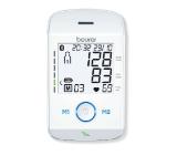 Beurer BM 85 Blood pressure monitor; Bluetooth; XL display; two user memories; risk indicator; Arrhythmia detection; medical device; circumferences 22- 42 cm; storage bag