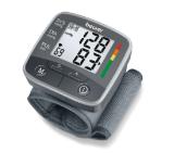Beurer BC 32 Wrist blood pressure monitor; risk indicator; arrhythmia detection; morning and evening blood pressure; medical device; circumferences 13.5-19.5 cm; storage bag