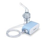 Beurer IH 60 Nebuliser; compressed-air technology; mouth and nose piece; adult and children masks; medical device; medicine atomize; lithium-ion battery; storage bag and carrying bag