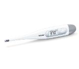 Beurer FT 09/1 clinical thermometer, Contact-measurement technology, Display in °C, Protective cap; Waterproof, white
