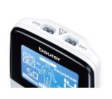 Beurer EM 49 digital TENS/EMS unit,Pain therapy (TENS), Muscle stimulation (EMS), impulse massage, 4 electrodes, 2 adjustable channels,70 training programs