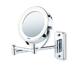 Beurer BS 59 Illuminated mirror,wall-mounted/standing , 8 LED light, 5 x zoom, 2 swivering mirrors, 11 cm