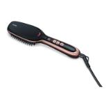 Beurer HS 60 Hair straightening brush, LED display, ion technology, ceramic coating, 120-200 °,safety switch-off, fast heat-up