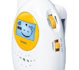 Beurer BY 84 Baby monitor, ECO + mode, baby emotions on display, LCD display, 1 way comunication, 2 channels, continuously adjustable sensitivity and volume settings, up to 800 m