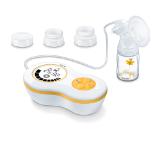 Beurer BY 40 Electric breast pump, 10 pumping levels, 10 stimulation levels, memory function, display, adapter for Avent and Nuk bottles