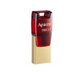 Apacer 16GB AH180 Red - USB 3.1/Type-C Dual Flash Drive