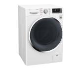 LG F4J8FH2W, Washing Machine/Dryer, TrueSteam™, 9 kg washing, 6 kg drying capacity, 1400 rpm, Graphic LCD-display, A energy class, Wi-Fi, White