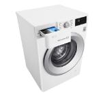 LG F4J5QN4W, Washing Machine,  7 kg, 1400 rpm, A+++ -30% energy class, 6 Motion Direct Drive, 14 programs, NFC, Smart Diagnosis, White