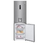LG GBF71PZDZN, Refrigerator, Bottom Freezer, 338l, LED-display, Water dispenser, Total No Frost, Fresh Zone, LINEAR Cooling, FRESHConverter, FRESHBalancer, Smart Diagnosis, Door Cooling+TM ,  A++ energy class, Platinum Silver