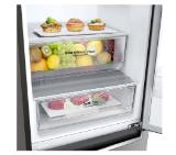 LG GBB61PZJZN, Refrigerator, Bottom Freezer, 341l, Total No Frost, LINEAR Cooling, Fresh Zone, Moist Balancer Crisper, Smart Diagnosis, Door Cooling+TM,  A++ energy class, Platinum Silver