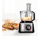 BOSCH MC812M844, Food processor, MultiTalent 8, 1250 W, add.Tritan blender, Citrus press, Dough Tool, Whisk, Black -Brushed stainless steel