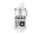 BOSCH MC812S820, Food processor, MultiTalent 8, 1250 W, add.Tritan blender, Citrus press, Dough Tool, Whisk, White - Brushed stainless steel