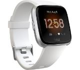 Fitbit Versa Lite, White Silver Aluminum