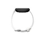 Fitbit Versa NFC, White Band, Black Case
