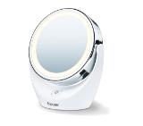 Beurer BS 49 lluminated cosmetic mirror; 12 LEDs; 5 x zoom; 2 mirrors; 11 cm