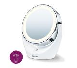 Beurer BS 49 lluminated cosmetic mirror; 12 LEDs; 5 x zoom; 2 mirrors; 11 cm