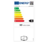 LG 32LM550BPLB, 32" LED HD TV, 1366 x 768, 50Hz, DVB-T2/C/S2, Game TV, HDMI, CI, USB, Virtual Surround, Two Pole Stand, Black