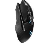 Logitech G903 Wireless Mouse, Lightsync RGB, Lightspeed Wireless, HERO 25K DPI Sensor, 400 IPS, Programmable Buttons, 10g Optional Weight, 110g, Black