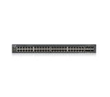 ZyXEL GS1920-48v2, 50 Port Smart Managed Switch 44x Gigabit Copper and 4x Gigabit dual pers., hybrid mode, standalone or NebulaFlex Cloud