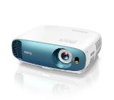 BenQ TK800M, Projector for Sports Fans, 4K HDR, DLP, 4K UHD (3840x2160), 10 000:1, 3000 ANSI Lumens, Zoom 1.1x, 96% Rec.709 Coverage, VGA, HDMI x2, USB Type A (1.5A), Audio In/Out, HDR10, Football & Sport Modes, Auto Keystone, 4.2kg, White
