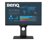 BenQ BL2381T, 22.5'' IPS, 5ms, 1920x1200 WUXGA, 16:10, Eye Care Business Monitor, 72% NTSC, Flicker-free, B.I., LBL, 1000:1, DCR 20M:1, 8 bit, 250cd/m2, VGA, HDMI, DP, DVI-D, USB x4, Speakers, Pivot, Tilt, Swivel, Height Adj., Black