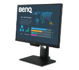 BenQ BL2381T, 22.5'' IPS, 5ms, 1920x1200 WUXGA, 16:10, Eye Care Business Monitor, 72% NTSC, Flicker-free, B.I., LBL, 1000:1, DCR 20M:1, 8 bit, 250cd/m2, VGA, HDMI, DP, DVI-D, USB x4, Speakers, Pivot, Tilt, Swivel, Height Adj., Black